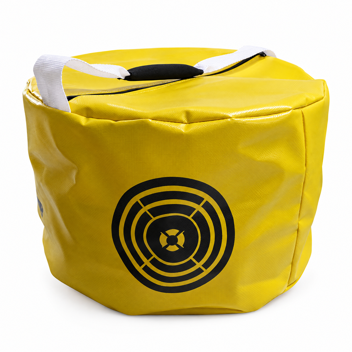 Golf impact bag, yellow