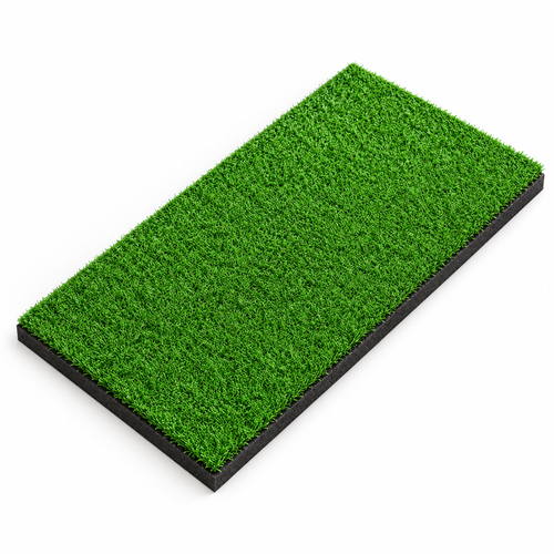 Compact golf hitting mat 30 x 60 cm